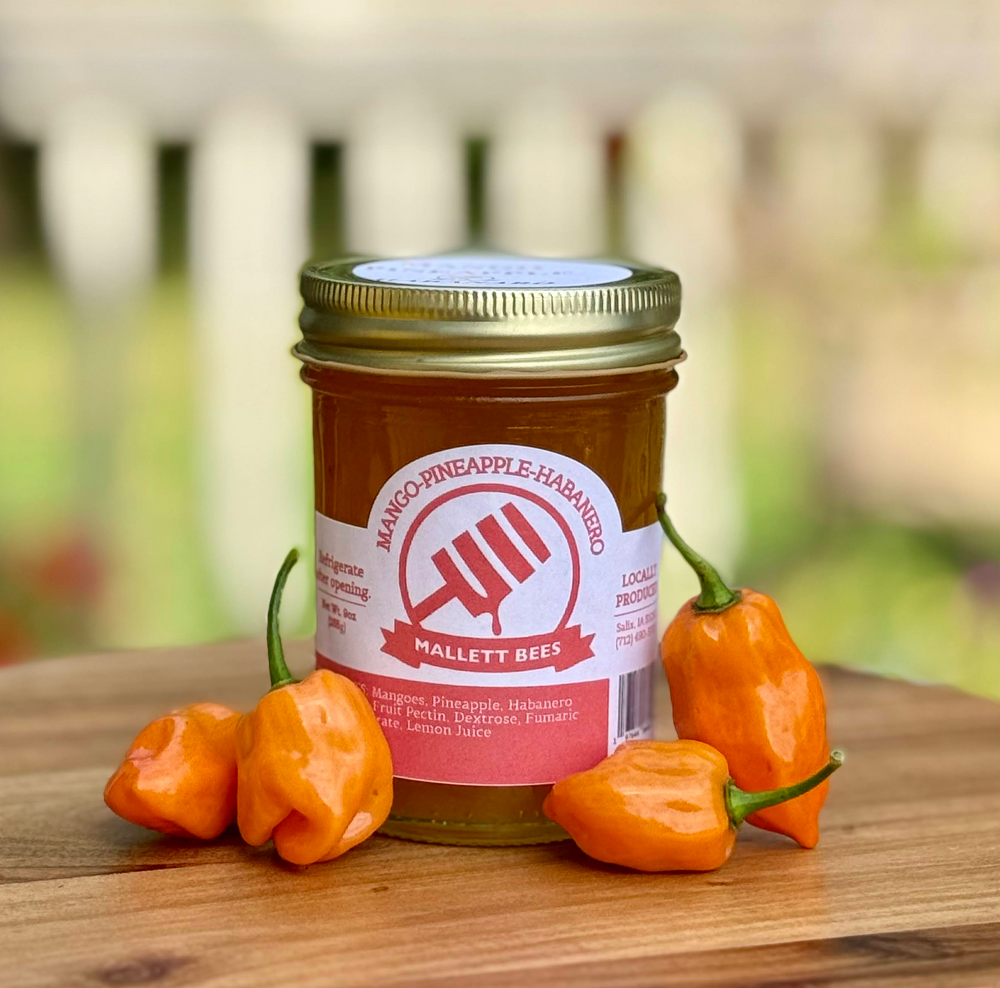 Mango Pineapple Habanero Jam - 9oz