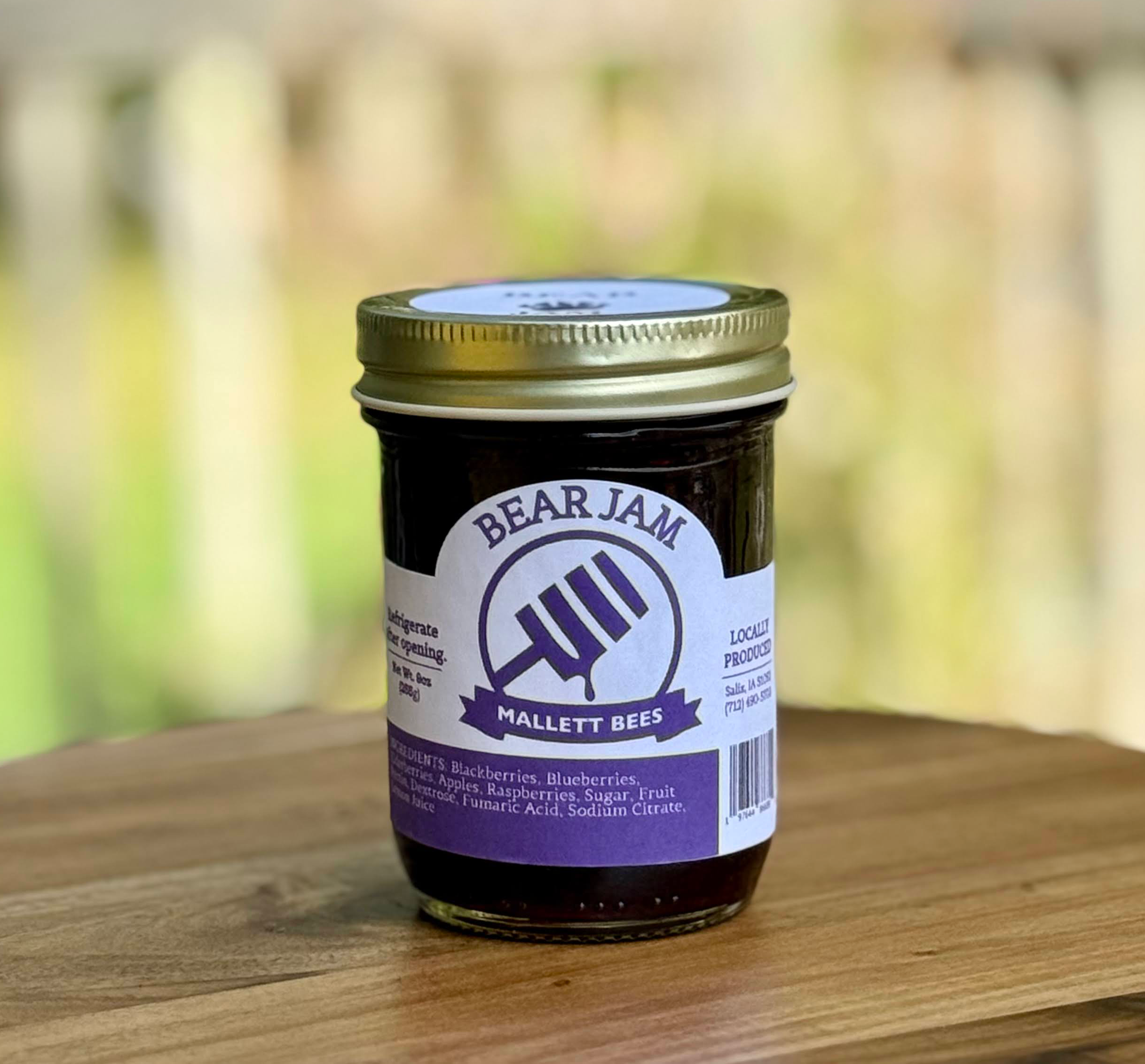 BEAR Jam - 9oz – Mallett Bees