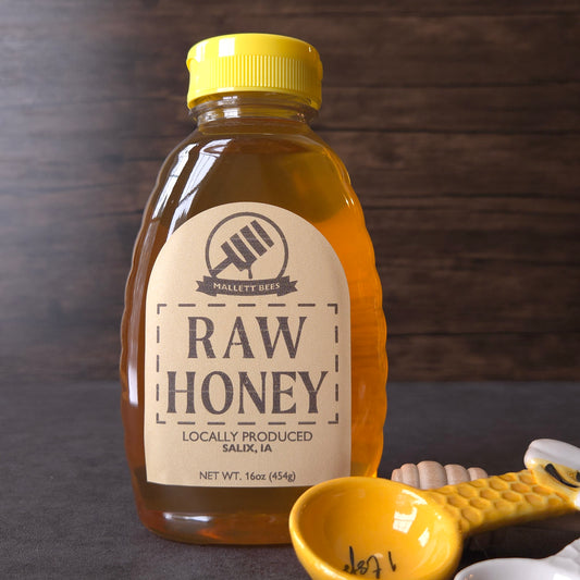 100% Raw Iowa Honey