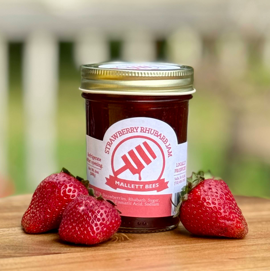 Strawberry Rhubarb Jam - 9oz