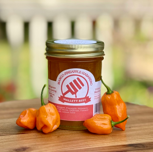 Mango Pineapple Habanero Jam - 9oz