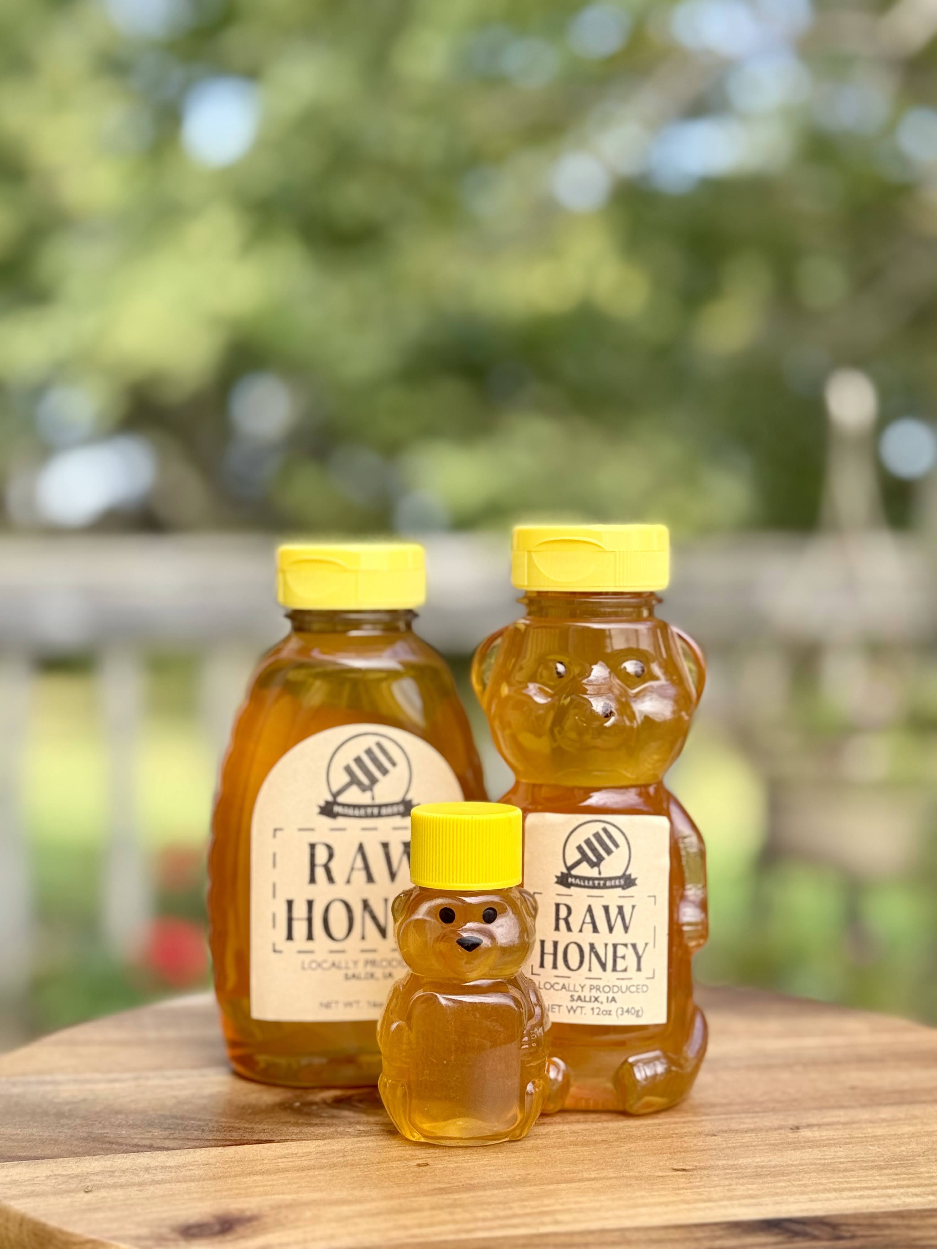 100% Raw Iowa Honey – Mallett Bees