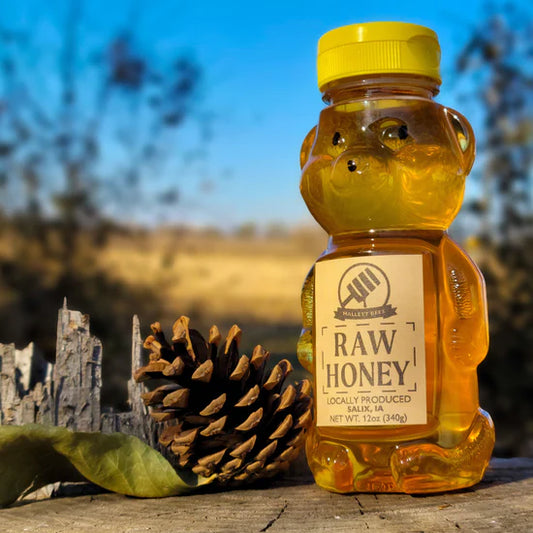 Raw Iowa Honey Bear 12oz