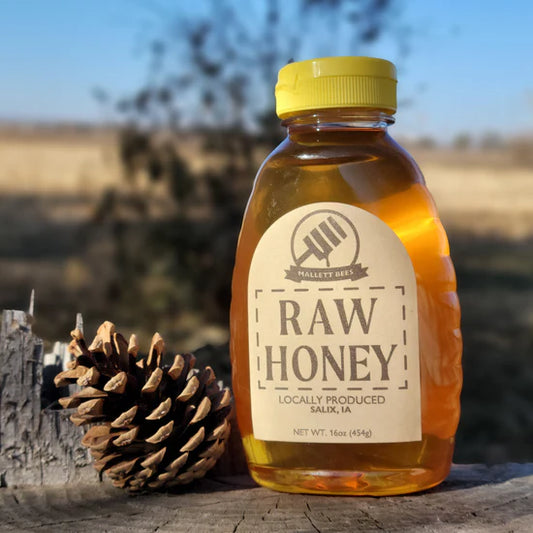 Raw Iowa Honey 16oz