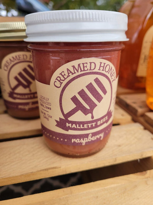 Raw Creamed Honey 12oz